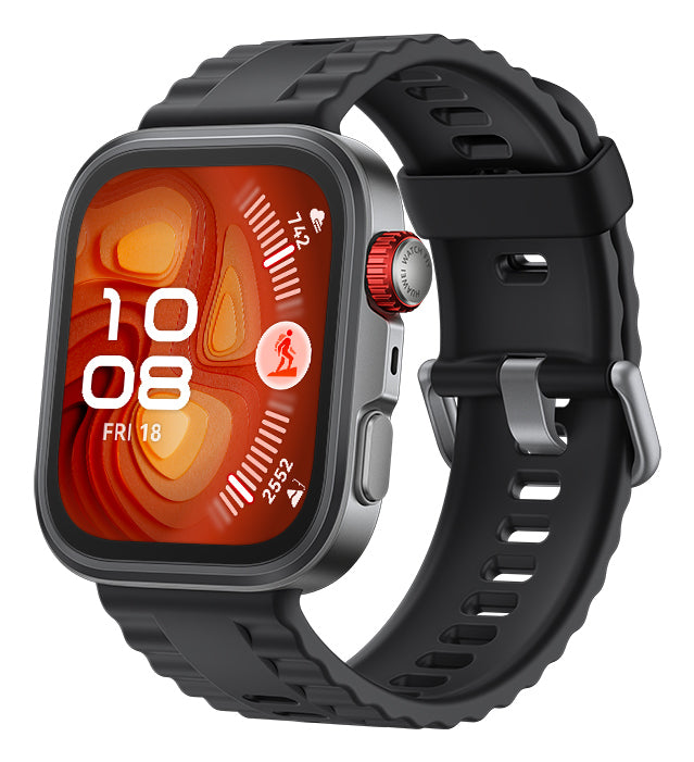 Huawei Watch Fit 4 Pro – 40 mm, AMOLED, Saphirglas, Schwarz, 5 ATM