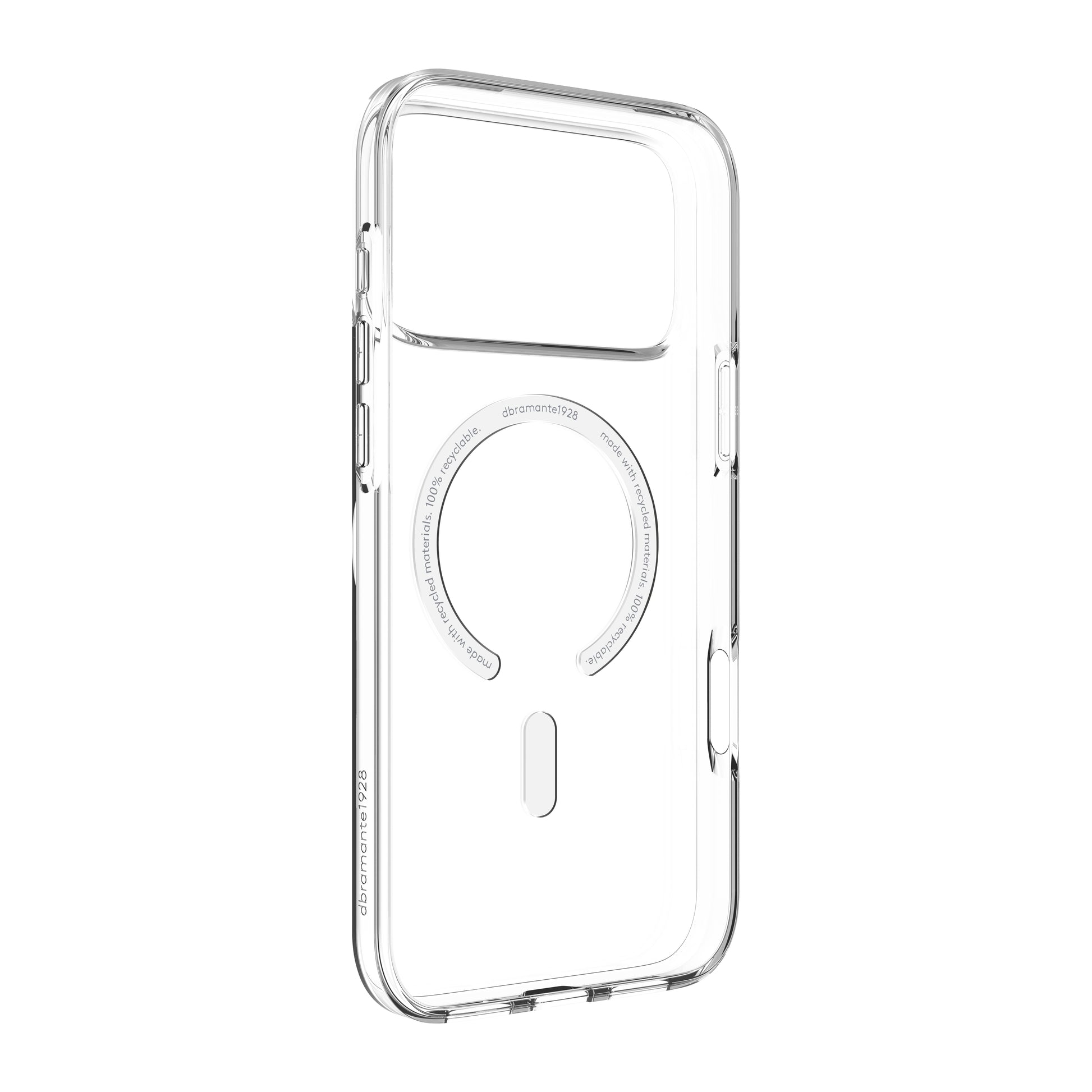 dbramante1928 Greenland Pro MS Backcover – für Apple iPhone 17 Pro Max, Kunststoff, Transparent