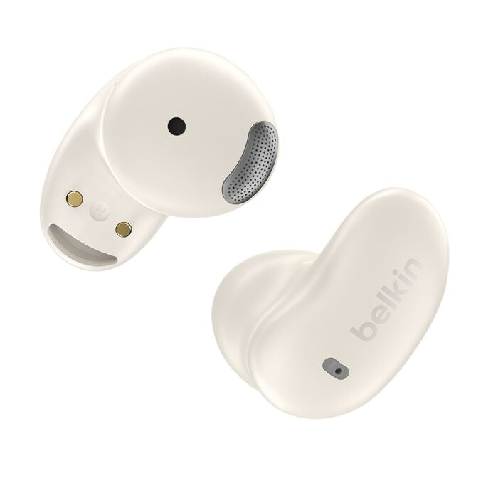 Belkin SoundForm Anywhere TWS In-Ear – ANC, mit Ladecase, Weiss
