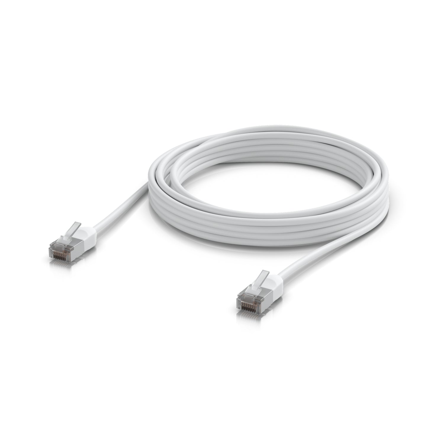 Ubiquiti Patchkabel – Cat6a, geschirmt, 5 m, Weiss, RJ-45