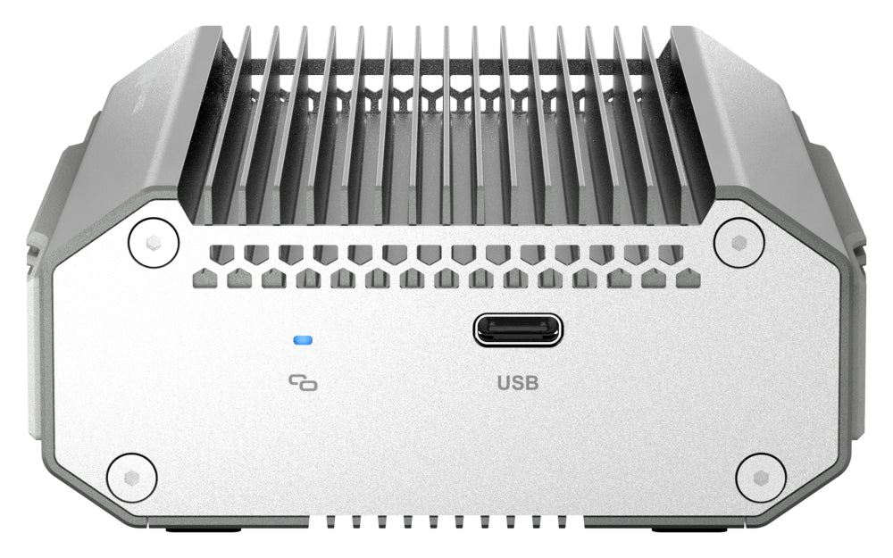 QNAP QNA-UC10G2T Netzwerkadapter USB-C zu 2× RJ-45 – 2× 10GBase-T (10 Gbit/s) – für NAS und Windows/Mac/Linux