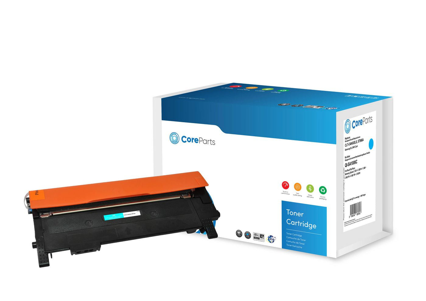 CoreParts CLT-C404S/ELS Cyan Toner – Kompatibel – 1'000 Seiten – für Samsung SL-C480