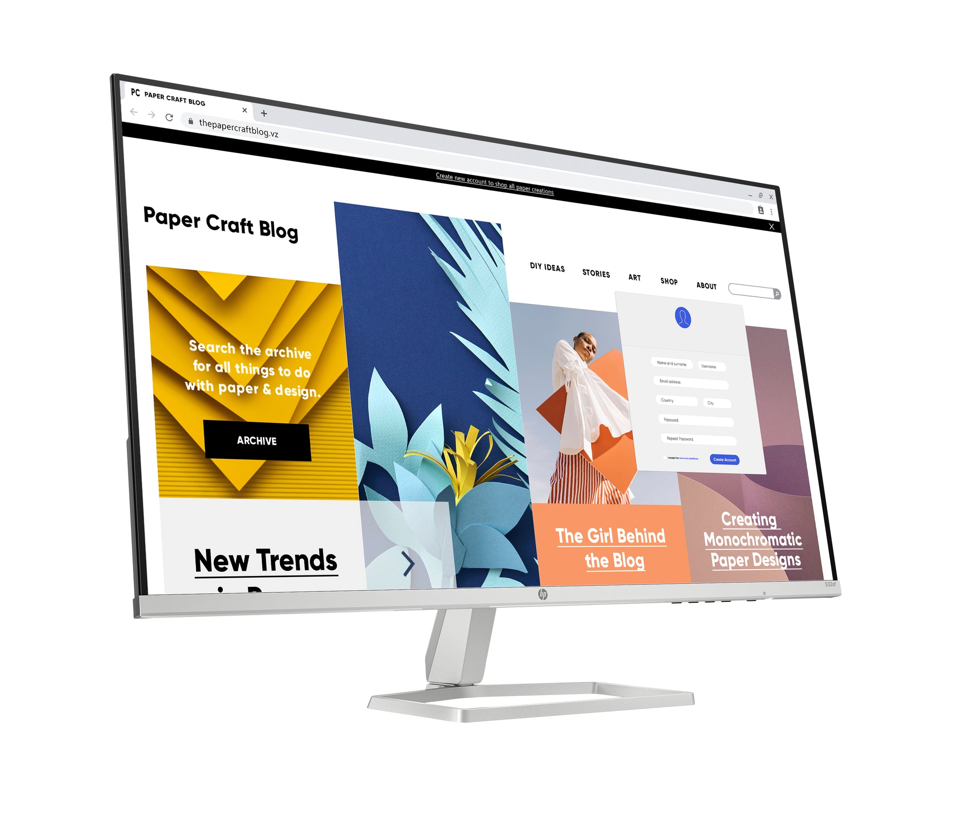 HP Serie 5 532sf – Monitor, 31,5", Full HD (1920 × 1080)