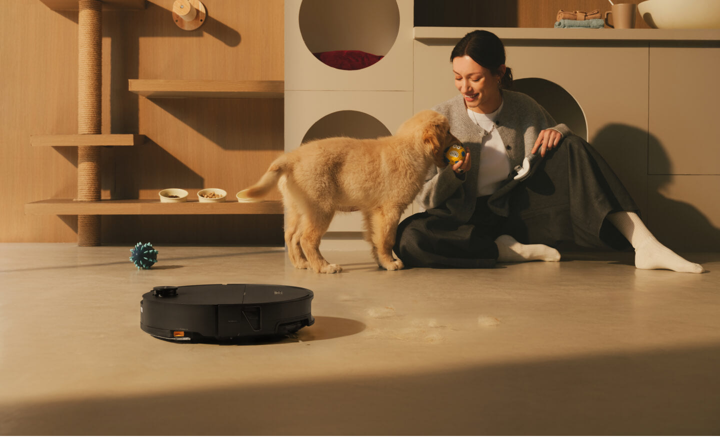 Roborock Saugroboter Saros 20 Sonic, mit Absaugstation, mit Wischfunktion – 36000 Pa, 200 min, Höhe 80 mm