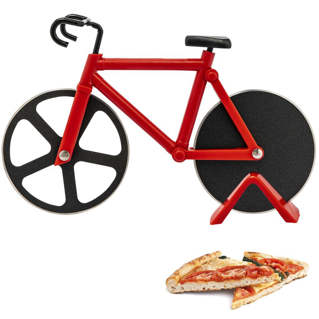 Westmark Pizzaschneider Ø 11,5 × 3,5 cm, Edelstahl/Kunststoff, Rot/Schwarz