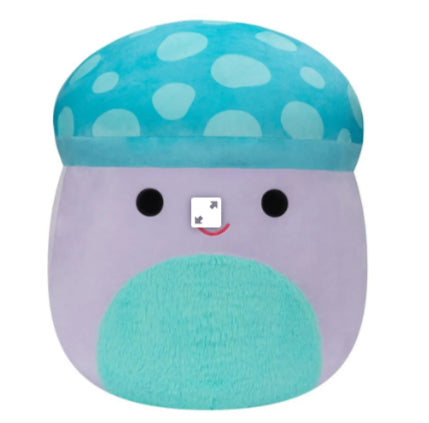 Squishmallows Plüschtier Pyle der Pilz – 40 cm – blau/grau