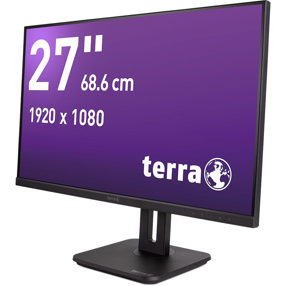 TERRA 2748W PV V3.1 – Monitor, HDMI, DisplayPort, USB-C, Schwarz