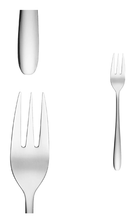 Sola Kuchengabel – 4er-Set, 16,7 cm, Edelstahl 18/10, spülmaschinenfest