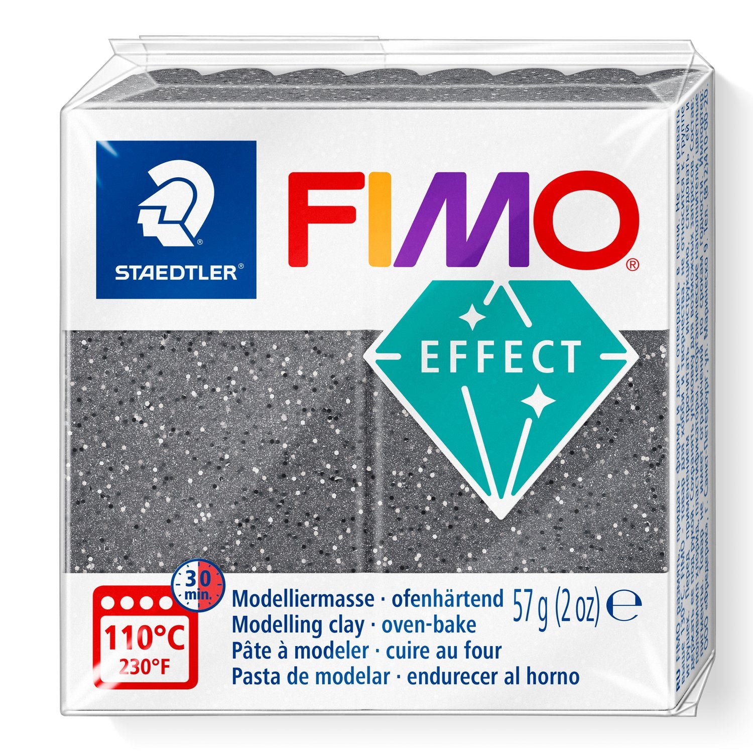 Staedtler Modelliermasse, Granit, ofenhärtend (110 °C, 30 min), 57 g