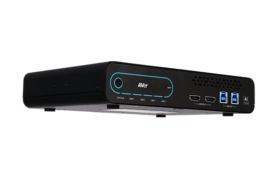 AVer MT300 – HDMI Matrix, 3× HDMI Eingang / 2× HDMI Ausgang, 4K@60 Hz, PoE, RS-232, 2× USB-B, Audioverfolgung, Schwarz