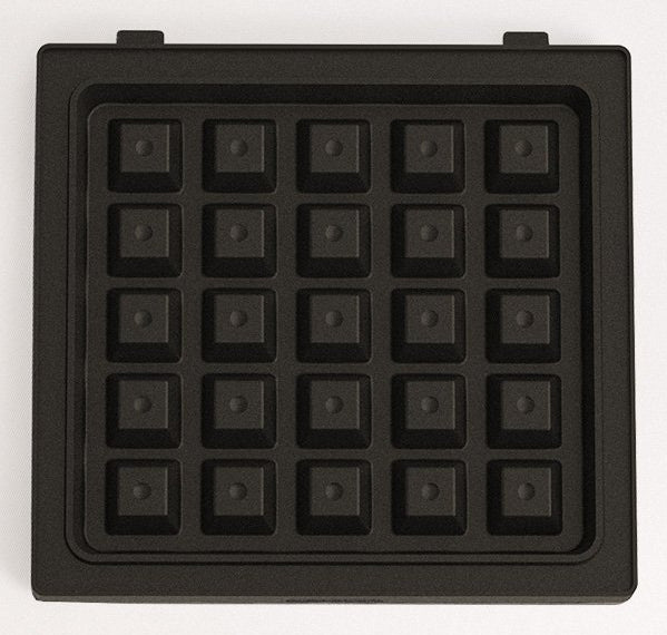 CREATE Ersatzteller Stone 2in1 – für Waffeleisen 2in1 Compact, 2 Stk.