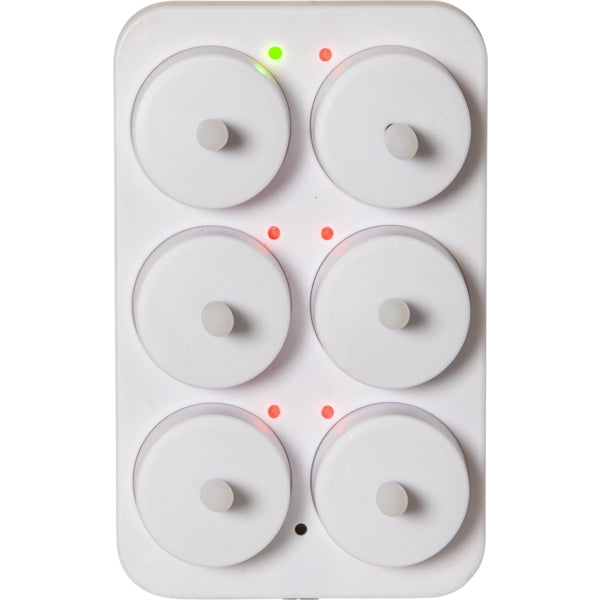 Star Trading LED-Teelicht – Akku, 6er-Pack, IP20, 4 cm – Weiss
