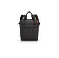 Reisenthel allrounder R – Freizeit-Rucksack – 12 l, Polyester, schwarz, Glossy Dots