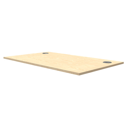 Fellowes Tischplatte – 120 × 80 × 2,5 cm – Ahorn – für Levado, Cambio