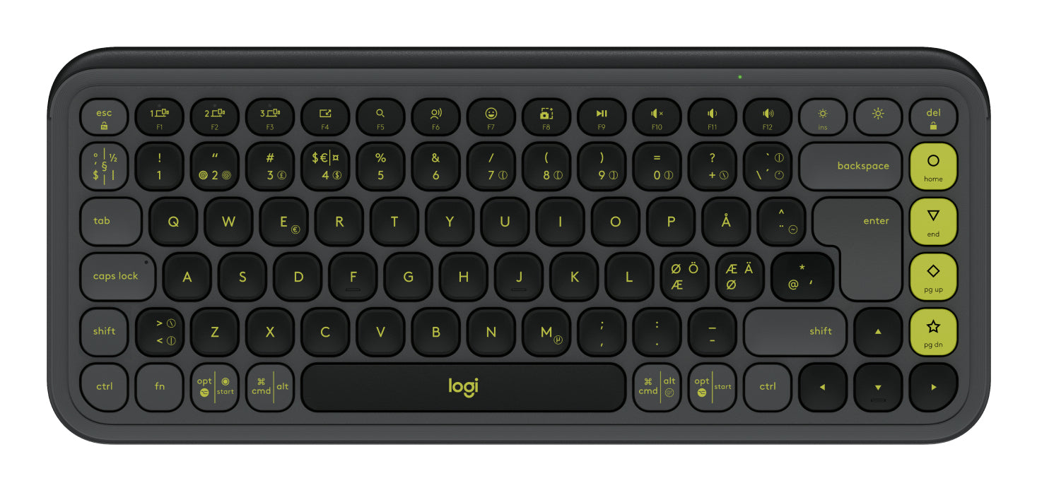 Logitech Pop Icon Keys – Tastatur, Grau