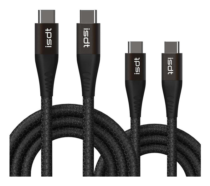 ISDT USB-C auf USB-C Kabel – USB 3.2 Gen 2 (10 Gbit/s) – 1,2 m – PD 100 W – für MacBook Pro und mehr
