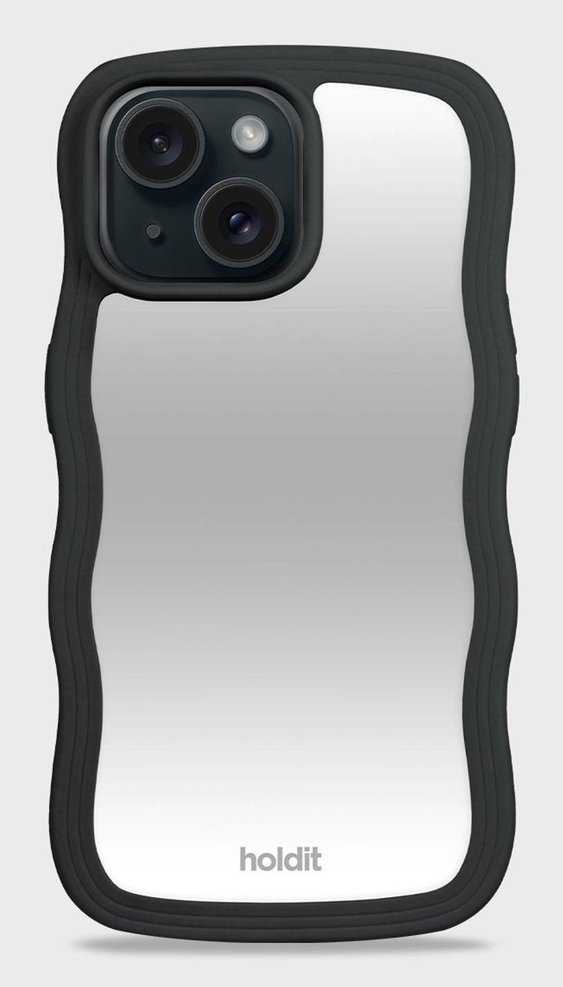HoldIt Backcover – für Apple iPhone 17 Pro – schwarz/transparent – TPU