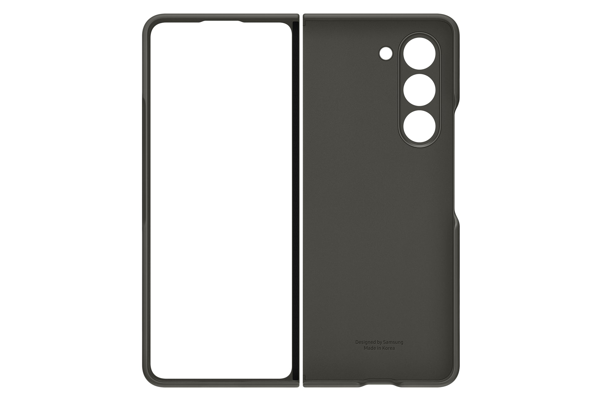 Samsung Backcover – für Samsung Galaxy Z Fold5 – Graphit – mit Kordel
