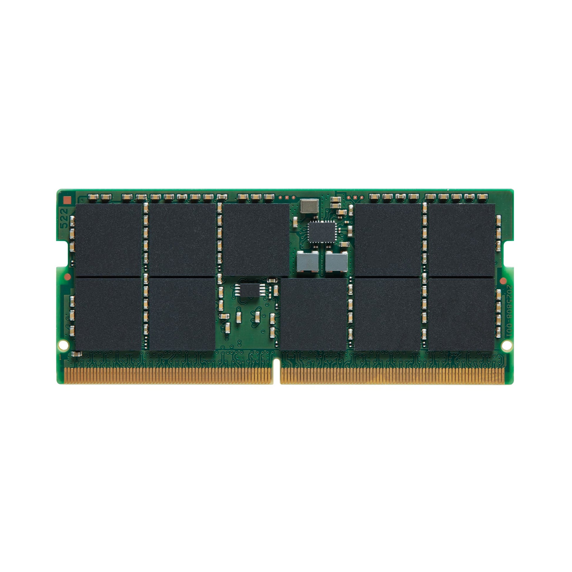 Kingston Technology Kingston KSM56T46BD8KM-32HA – 32 GB DDR5 SO-DIMM, ECC CL46, 262-polig, 1,1 V, Schwarz/Grün