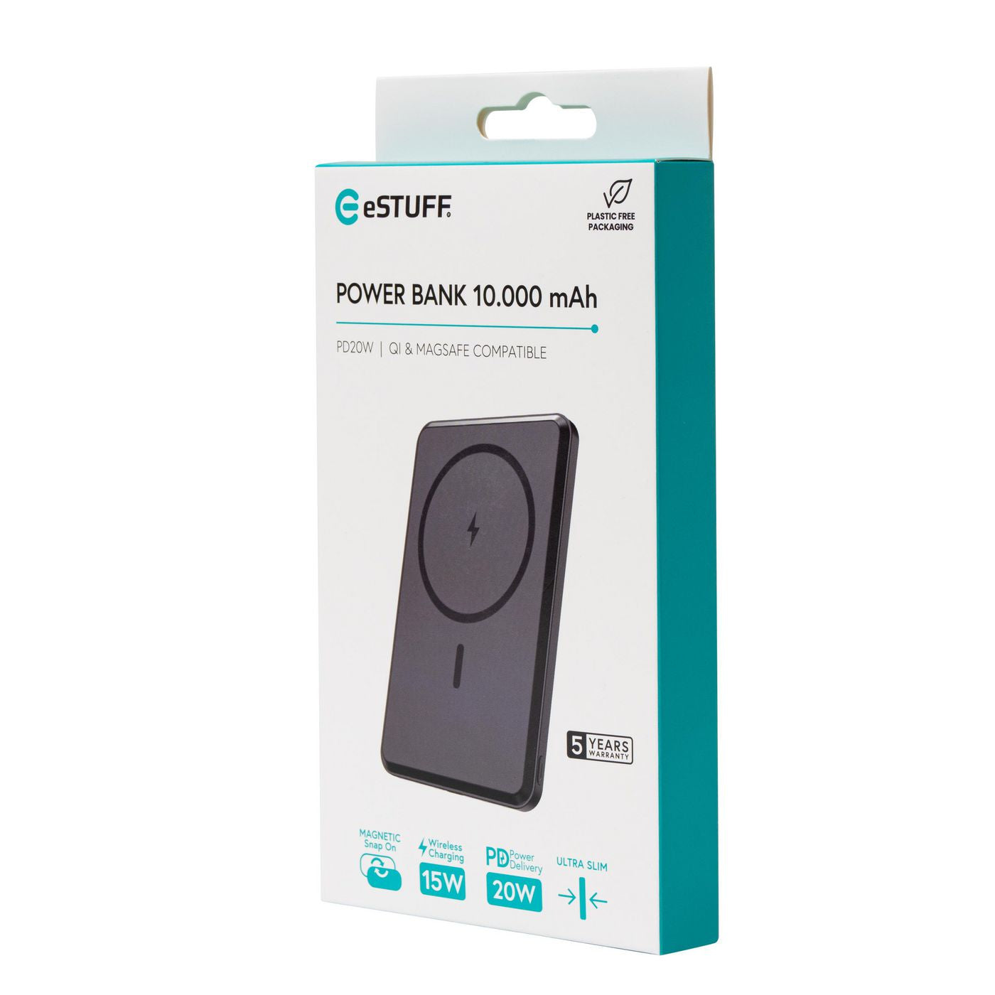 eSTUFF Powerbank 10000 mAh, PD 20 W