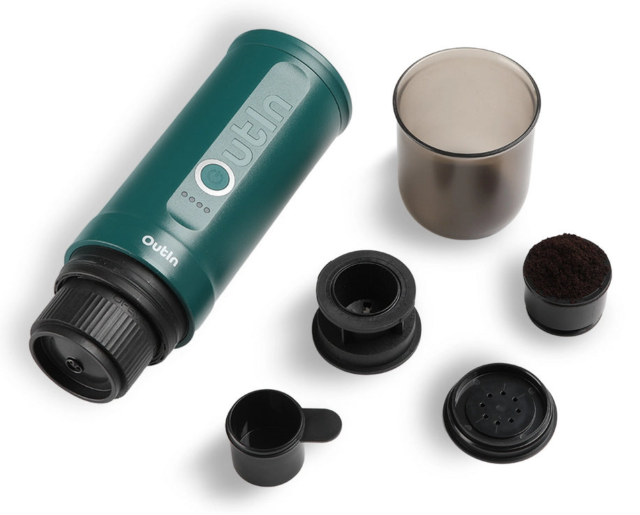Outin Nano Kapselmaschine – für Nespresso, 0,1 l, blau, 0,9×1,9×2,5 cm