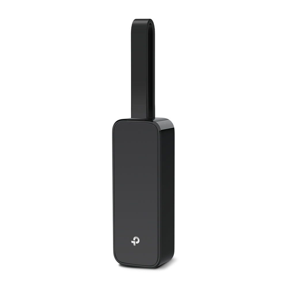 TP-Link Netzwerkadapter USB-A zu RJ-45 – 1 Gbit/s, USB 3.2 Gen 1 (5 Gbit/s), Plug & Play, Schwarz