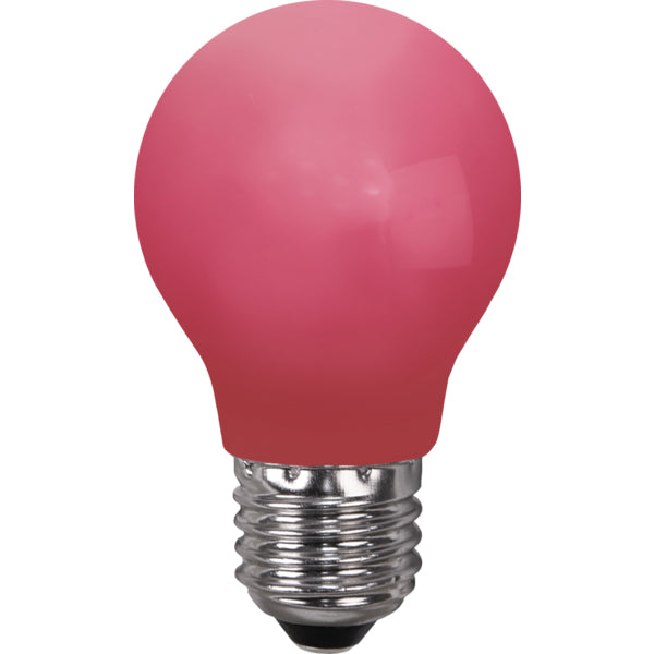 Star Trading LED-Leuchtmittel E27 Birnenform – Rot, 3 lm, 0,9 W – IP20 – 10 Stk. – 356-45-4