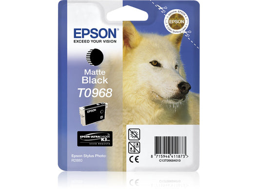 Epson Tintenpatrone Matt Schwarz T09684N10 Stylus Photo R2880 – 1 Stück pro Packung