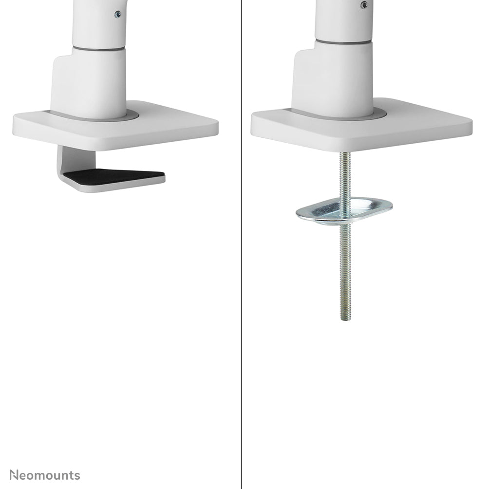 Neomounts Ds75S Ds75S-950Wh2 – Monitorarm, Dual, Tischklemme/Tischdurchführung, bis 32"