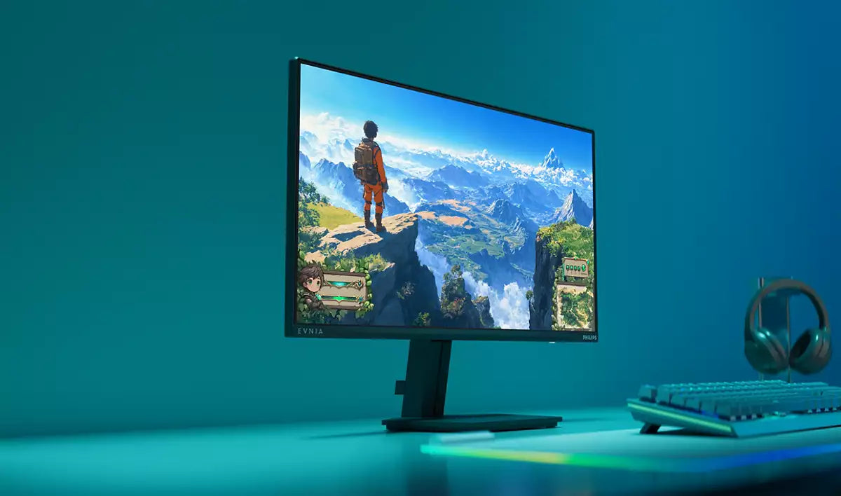 Philips 24M2N3200NF/00 – Monitor, 23,8", 1920 × 1080 (Full HD), IPS, 144 Hz, 300 cd/m², Adaptive Sync, Grau