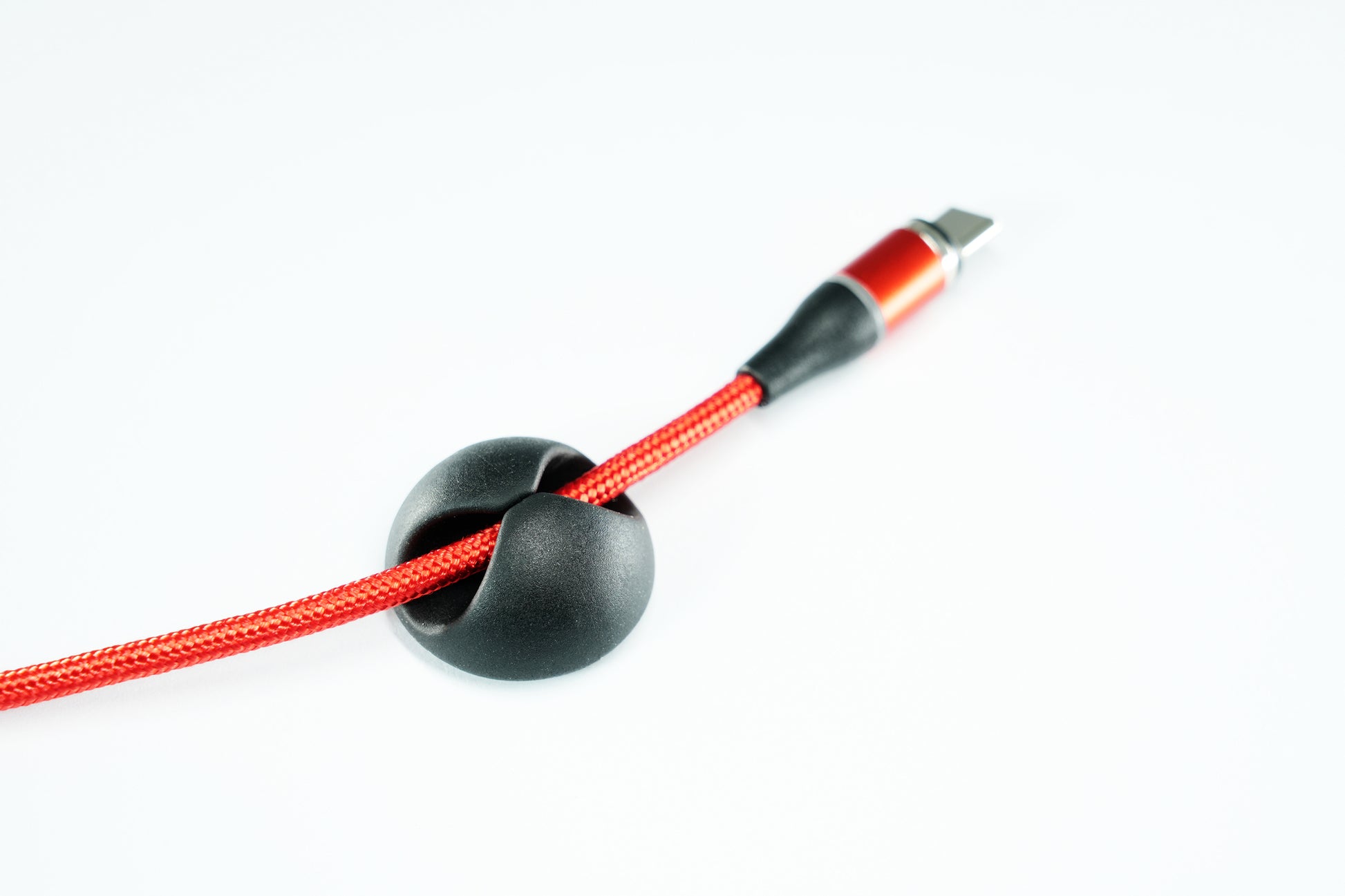 M. Schönenberger Kabelhalter, Befestigungssockel, TPR, 6er-Pack – Schwarz