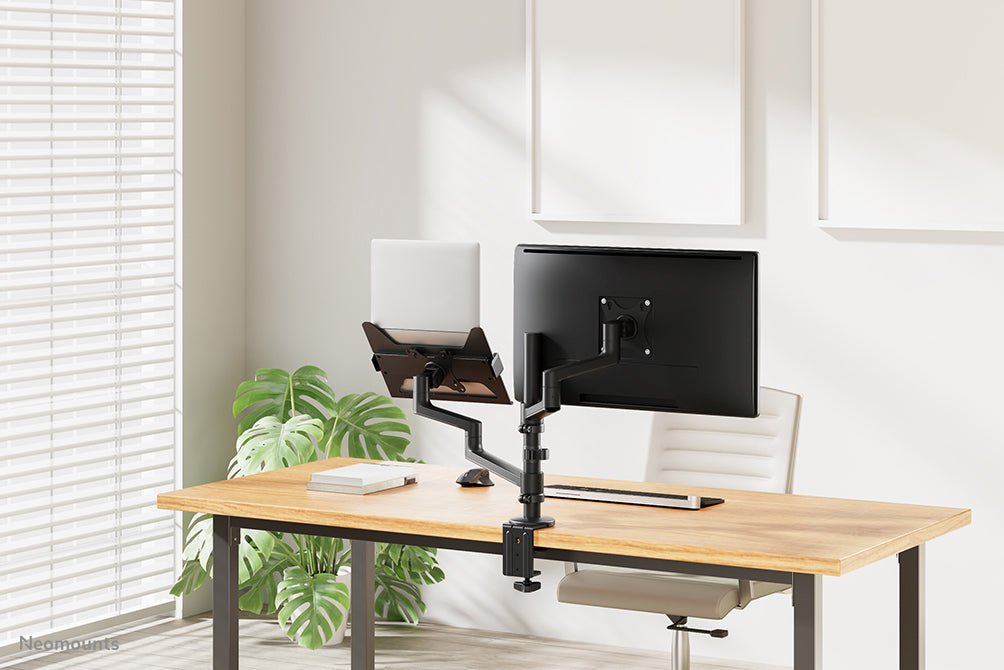 Neomounts DS20-425BL2 – Monitorarm, bis 27", VESA 75 × 75/100 × 100 mm, 8 kg
