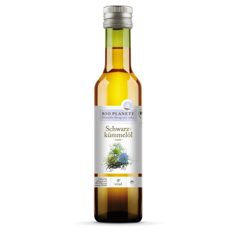BIO PLANÈTE Schwarzkümmelöl nativ, Bio – 250 ml