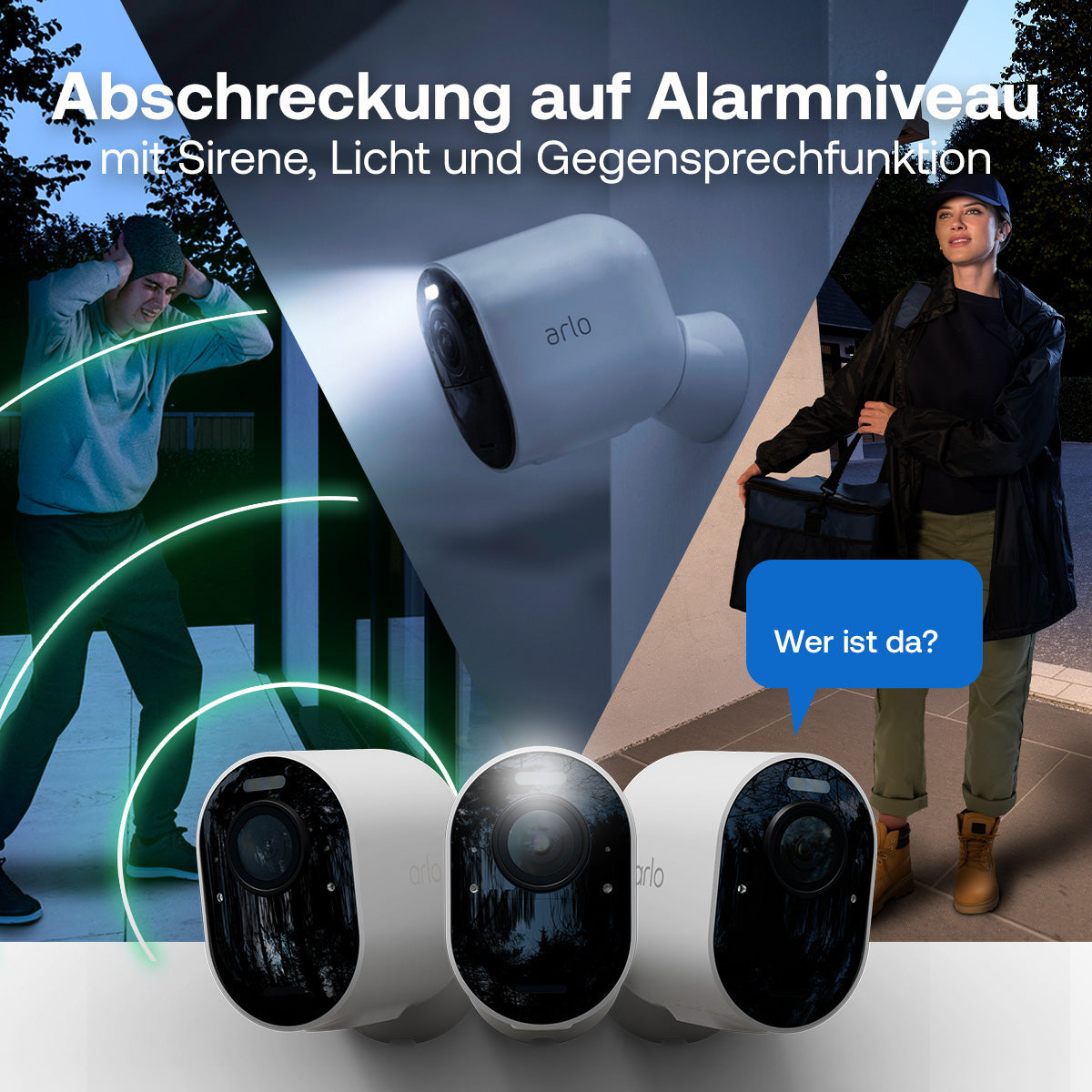 Arlo Pro 6 – 4MP – IR 5 m – WLAN – IP65