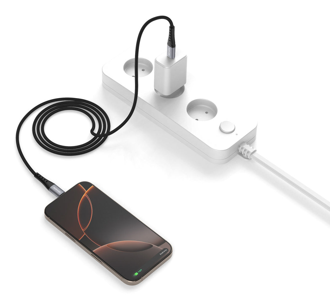 4smarts USB-C auf USB-C Kabel – USB 2.0 – 1,5 m – PD 60 W – Schwarz – für Nintendo Switch und mehr