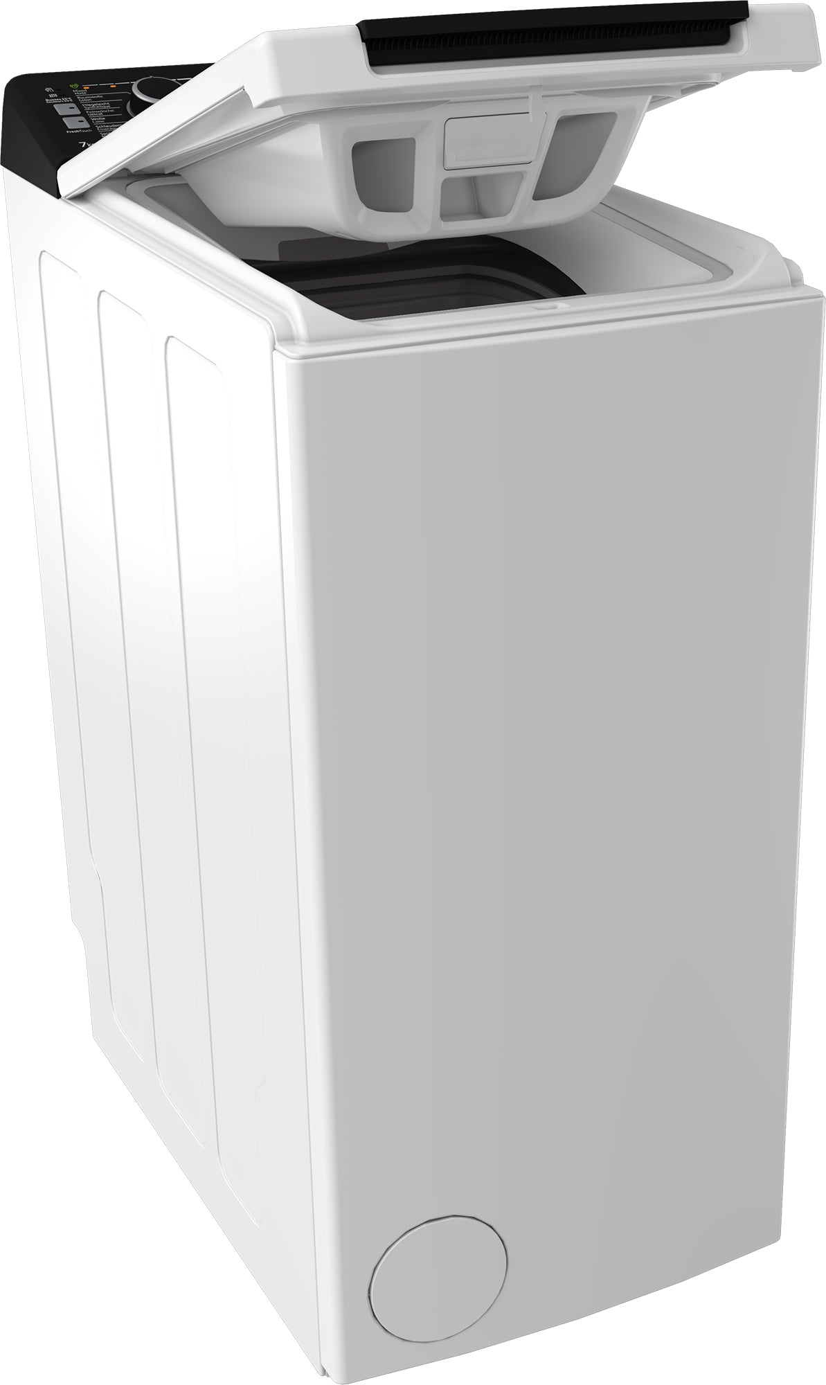 Beko Toplader-Waschmaschine WTL370 – 7 kg, 1200 U/min, 10 Programme, 45 l – weiss