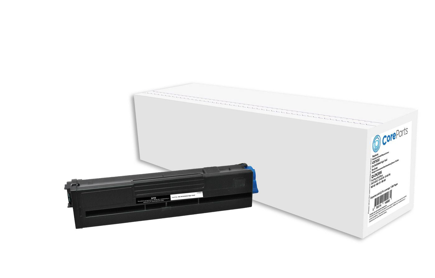 CoreParts 43979202 Schwarz Toner – Kompatibel XL – 7'000 Seiten – für OKI B430/B440