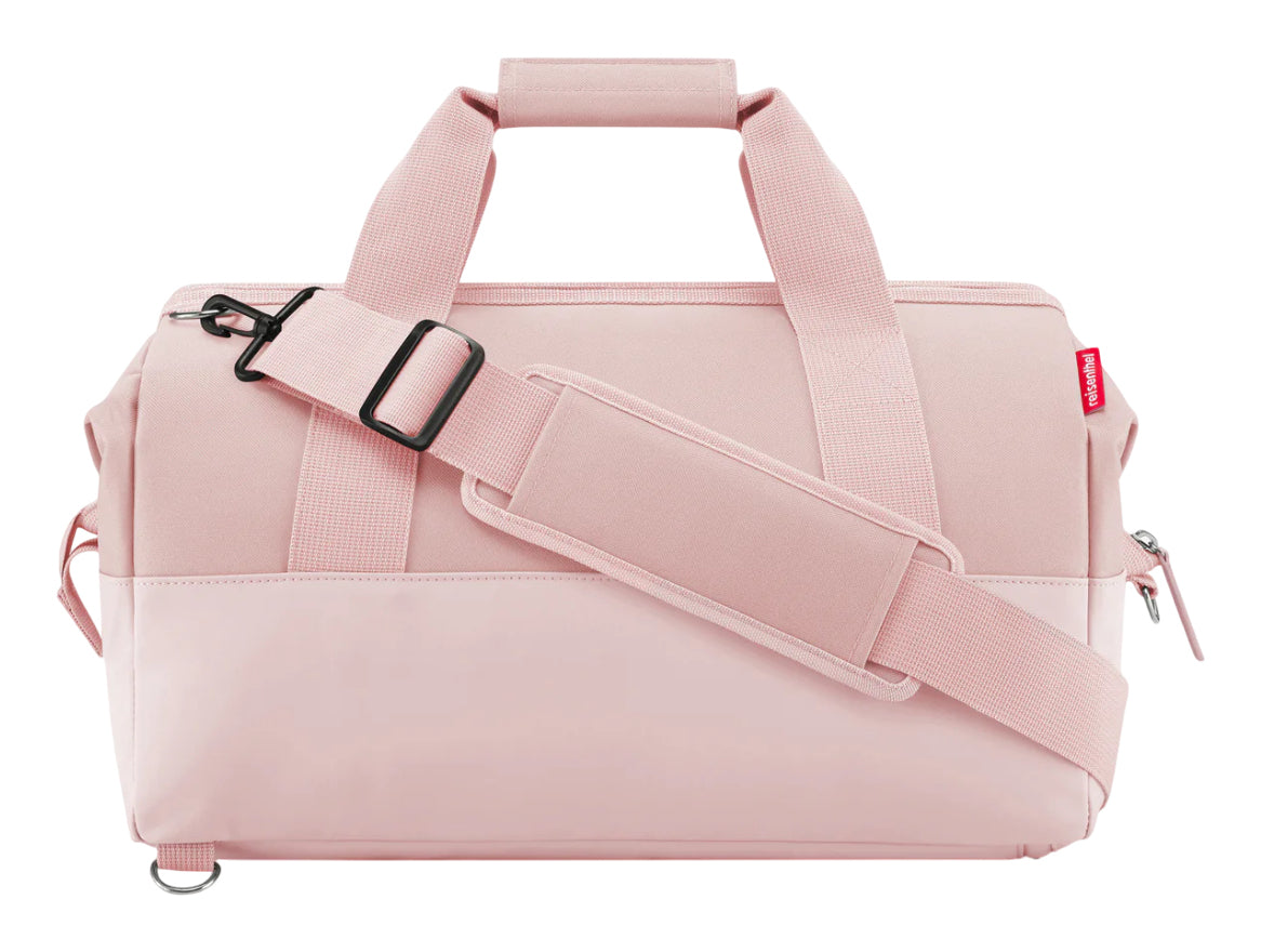 Reisenthel Sporttasche Allrounder M – 23 l, aus rPET, rosa, 45 × 33 × 30 cm