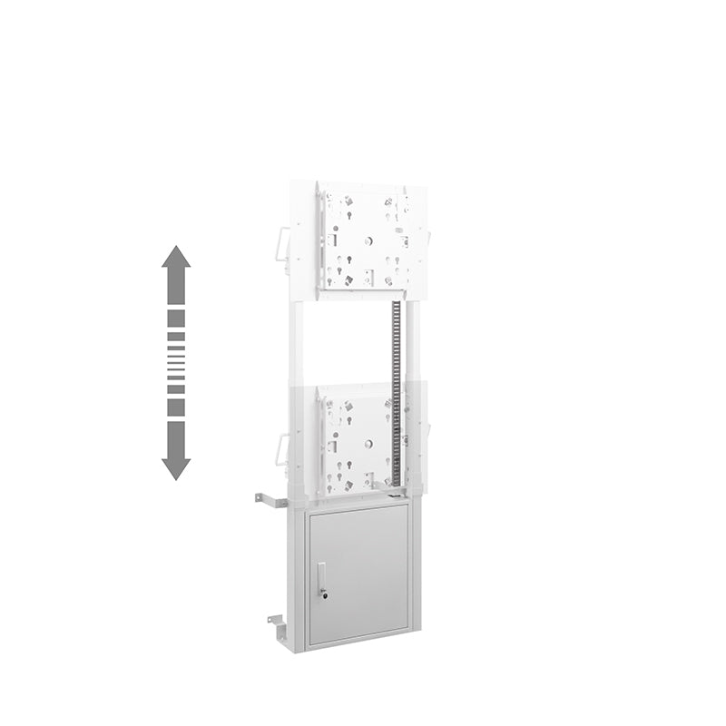Hagor Wandlift – 55" – VESA 200×200–400×400 – bis 45 kg, motorisiert, für 55" – Twin Lift FW-Flip