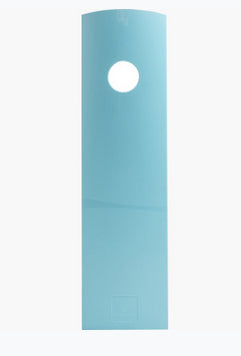 Exacompta Skandi Mag Cube Stehsammler – A4+ – Kunststoff – Hellblau – 266 × 82 × 305 mm