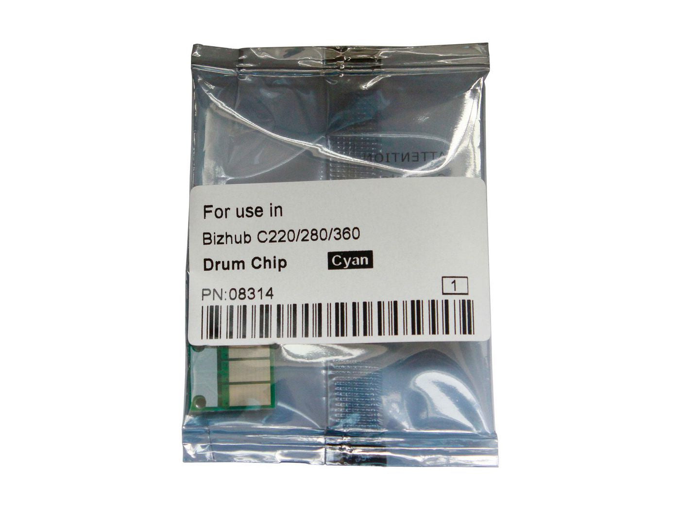 CoreParts Trommel-Chip, grün – für Bizhub C220/C280/C360