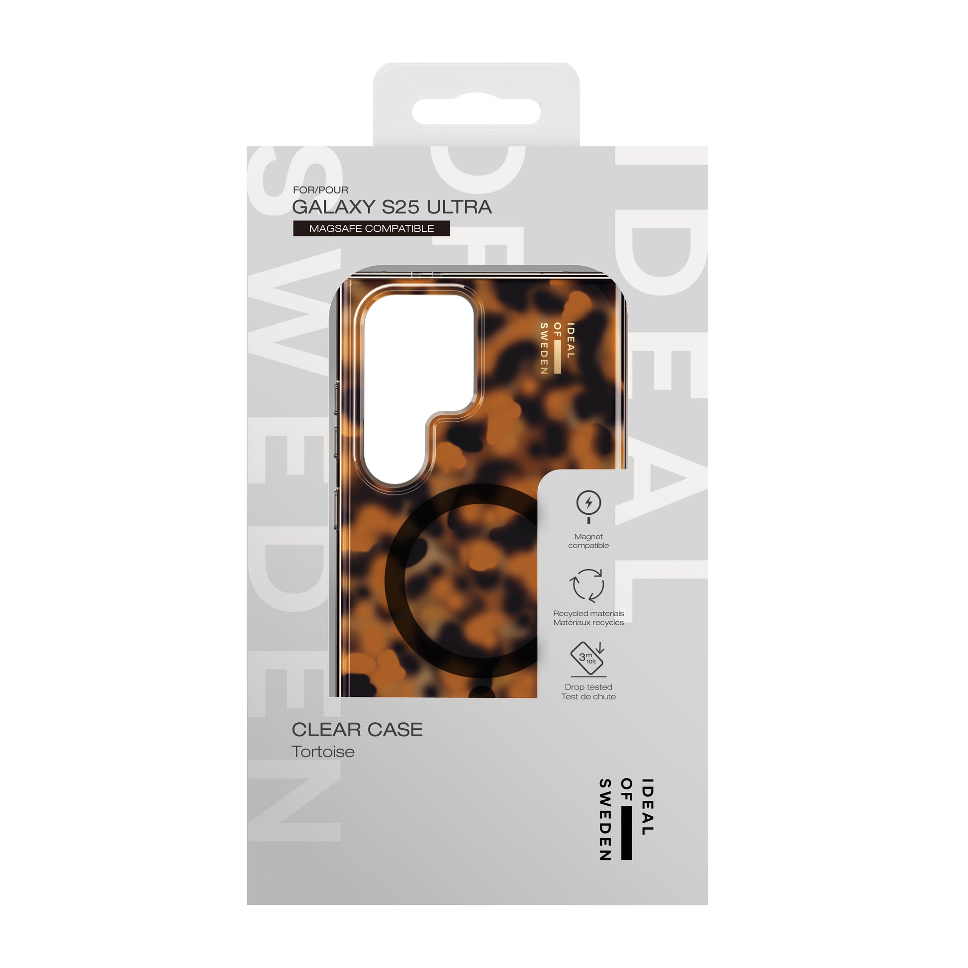 iDeal of Sweden Backcover – für Samsung Galaxy S25 Ultra – Schildpatt – PC – MagSafe-kompatibel