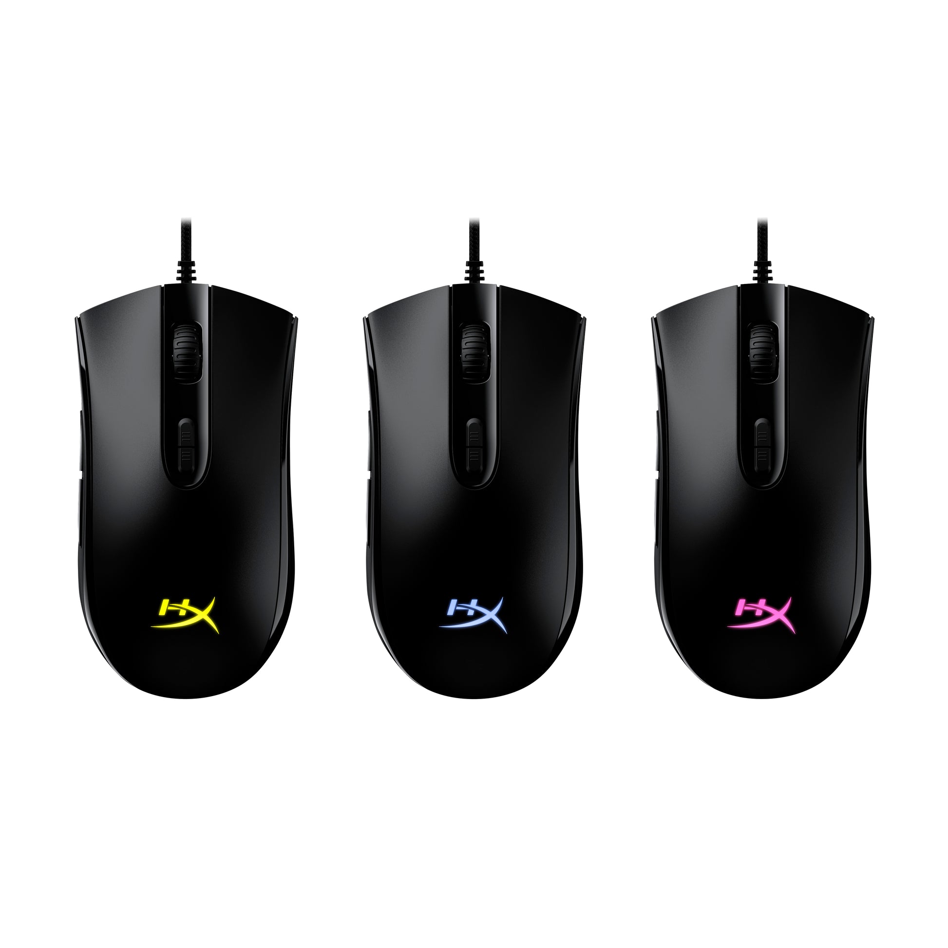 HyperX Pulsefire Core – Gaming-Maus – Kabelgebunden (USB-A), 6200 DPI, beidhändig, schwarz