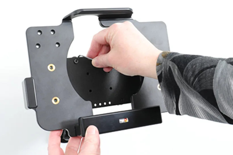 Brodit Befestigungssockel, Vibrationsdämpfer Shore A 60, für Auto, für Installationen bis 2 kg