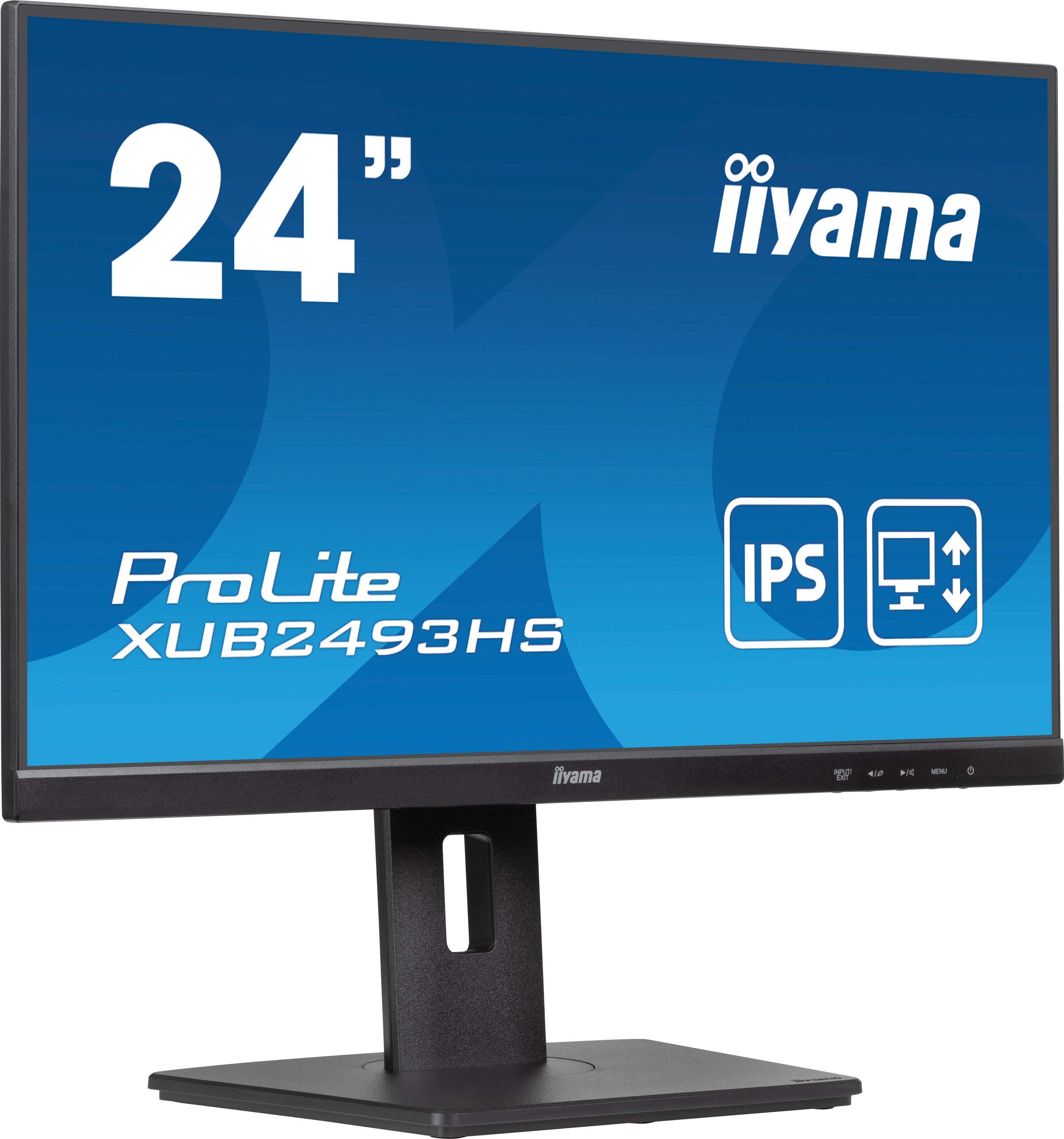 iiyama XUB2493HS-B6 – Monitor, 24", IPS, 250 cd/m², HDMI