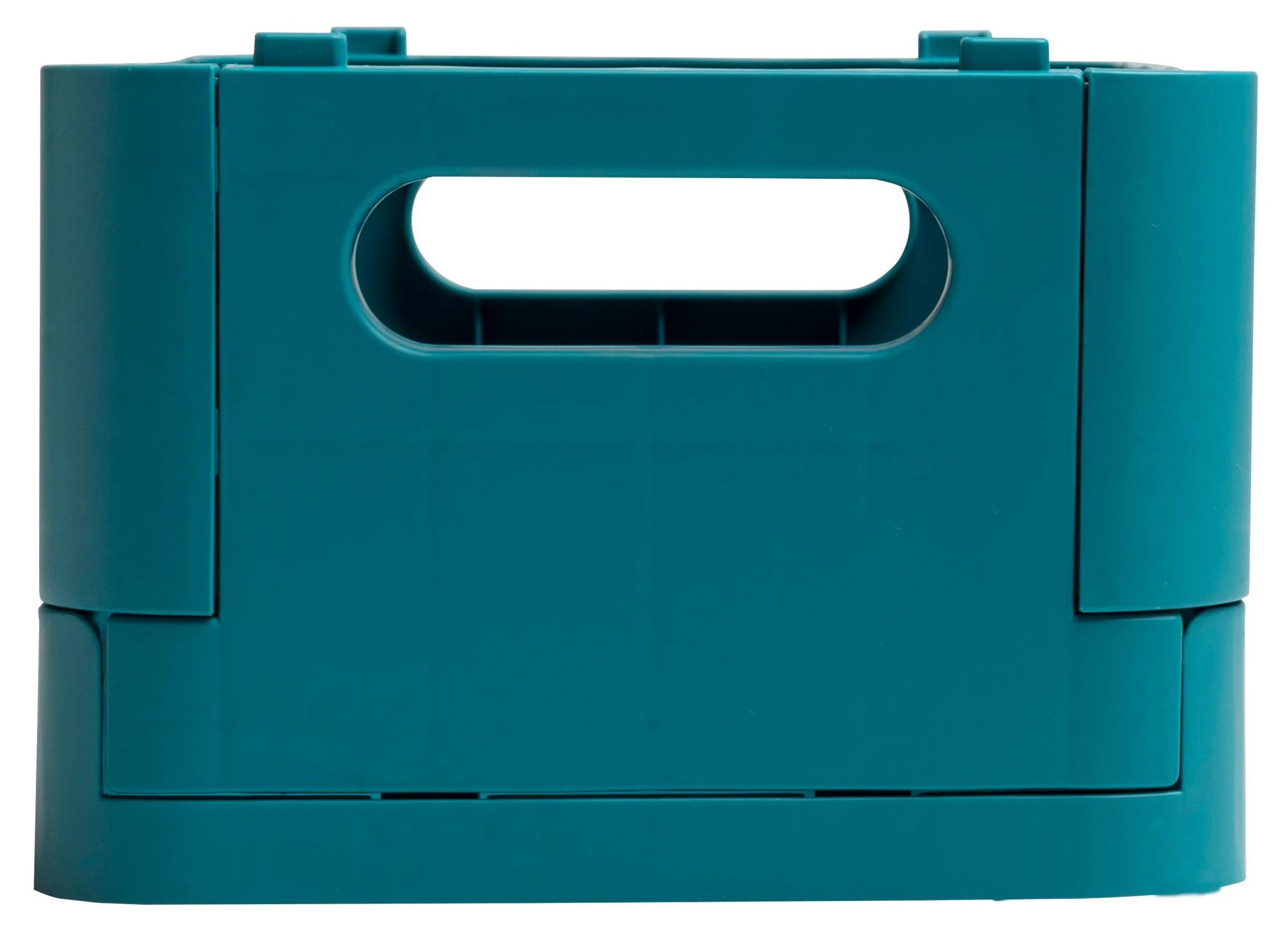 Exacompta Aufbewahrungsbox – für A6+, klappbar, pazifikblau, Polypropylen (PP), B 188 × H 95 × T 138 mm
