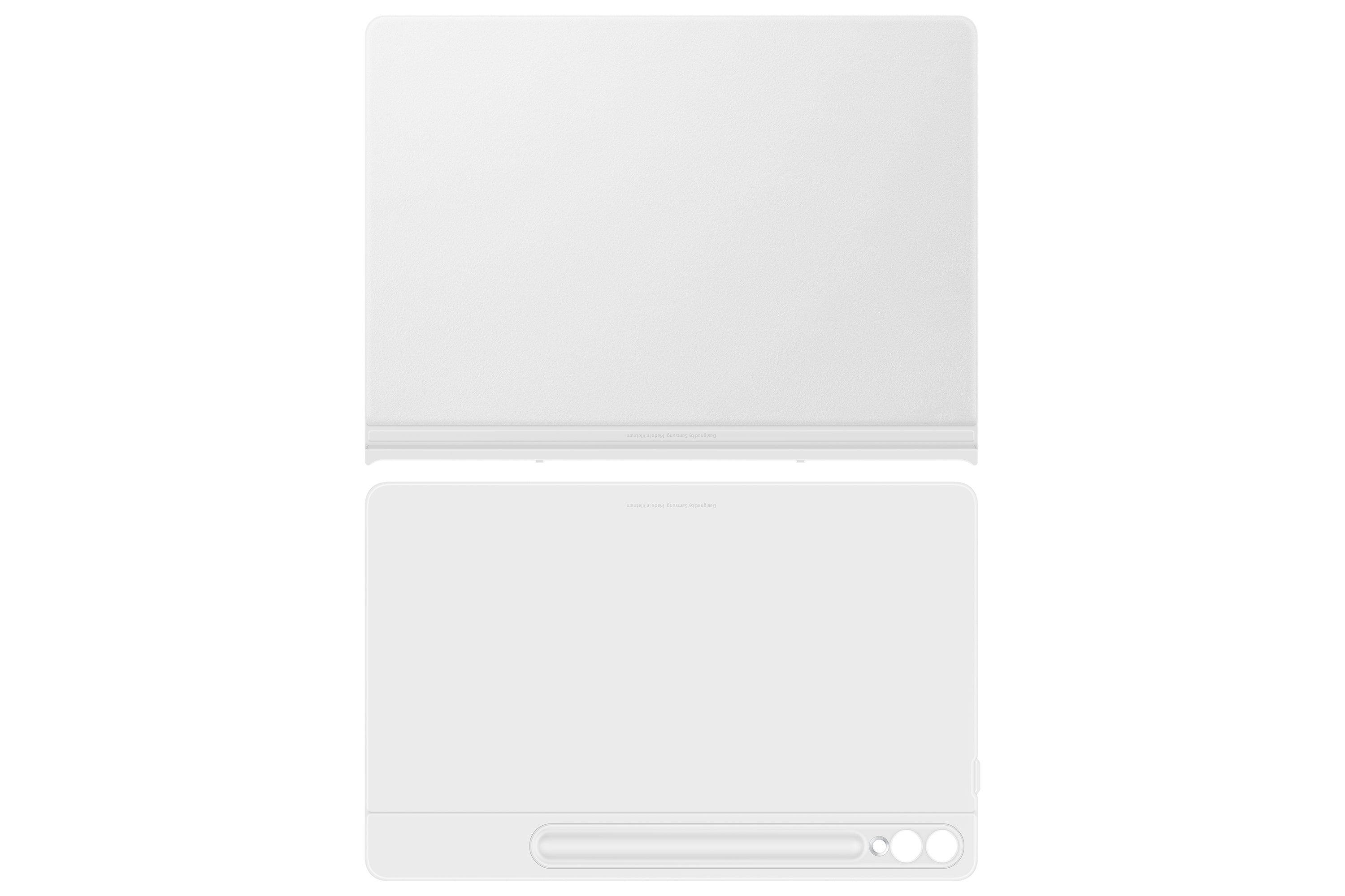 Samsung Smart Book Cover Notebook-Schutzhülle – für Galaxy Tab S9+, 12,4", Kunststoff, Weiss
