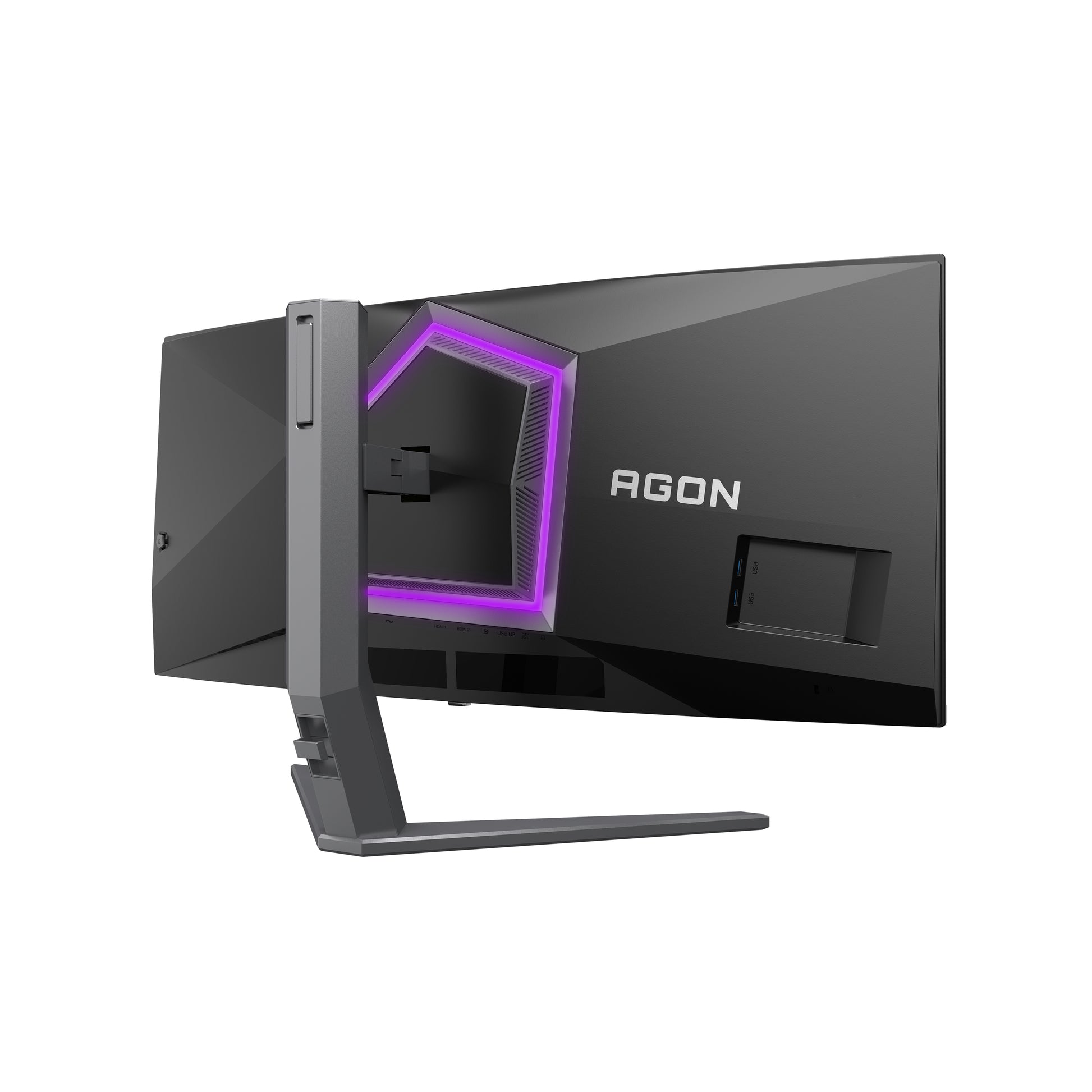 AOC AG346UCD – Monitor, 34", Curved, Lautsprecher integriert, USB-Hub, FreeSync Premium Pro, Schwarz