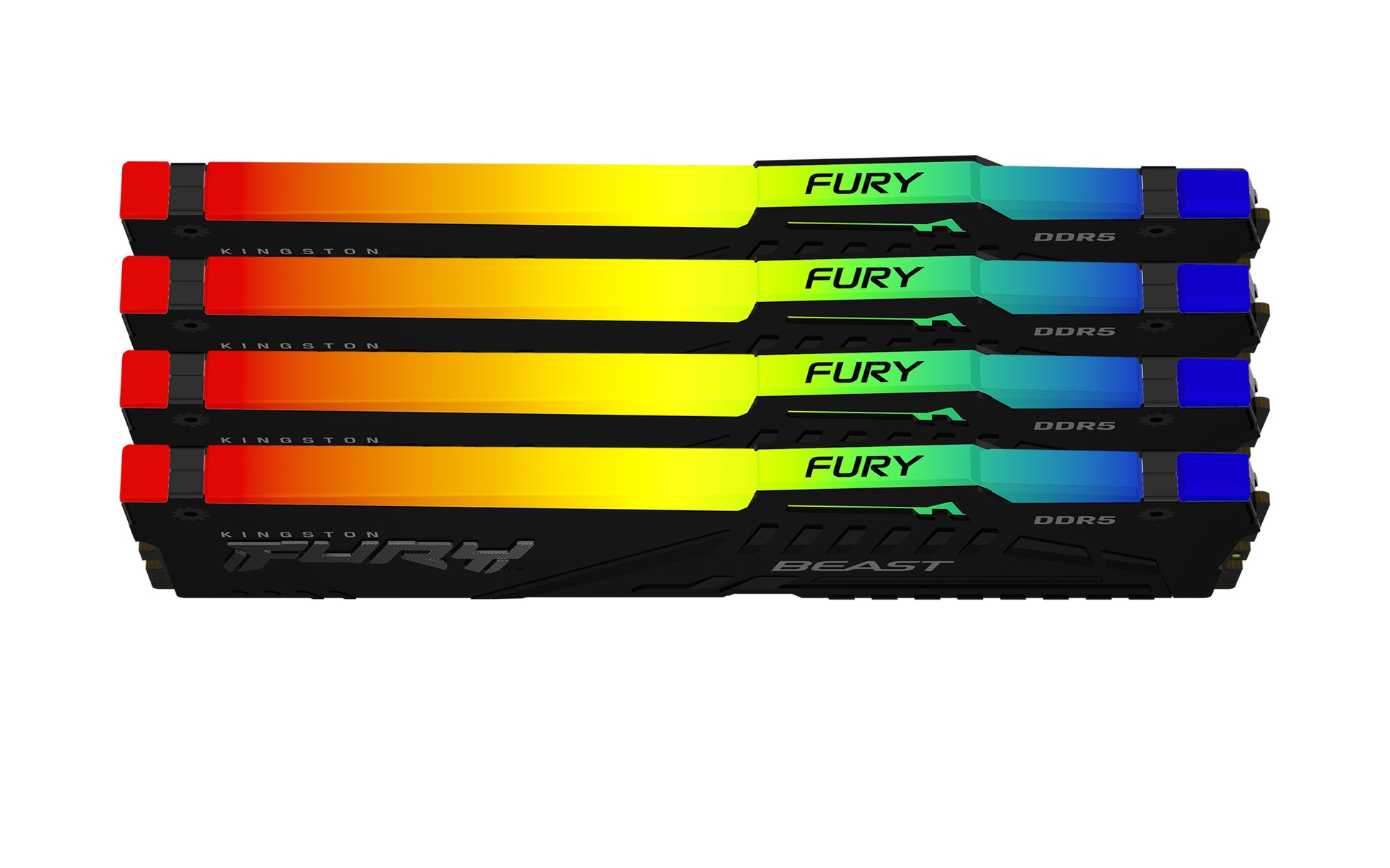 Kingston Technology Kingston Fury Beast DDR5 Arbeitsspeicher 128 GB (4× 32 GB), 5200 MT/s, 288-Pin DIMM – für PC, RGB