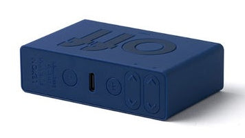 Lexon Flip Mini Wecker – digital – 8 × 2,3 × 4,9 cm, grün, Schlummerfunktion, Datum